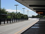 Holland Park West busway platforms